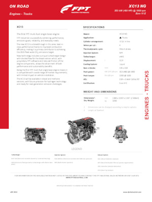 Motori FPT Industrial XCursor13 NG (353 kW)