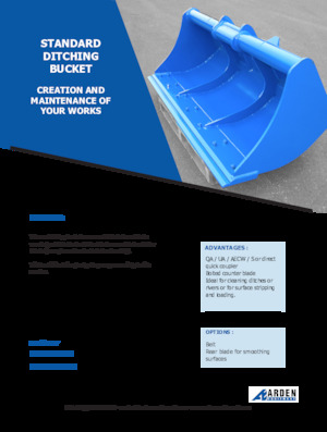 Žlice bagera Arden C10F22