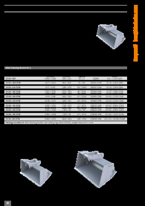 Žlice bagera Kinshofer DC23L-200