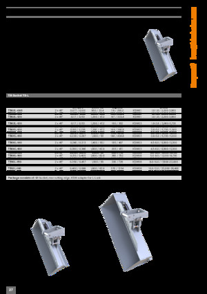 Žlice bagera Kinshofer DC23L-200