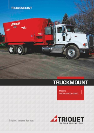 Mješalice za hranu Trioliet 2000L