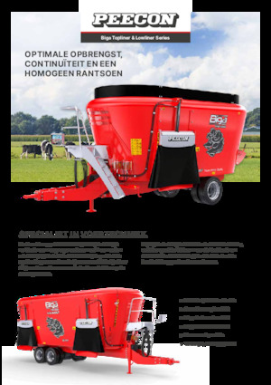Mješalice za hranu Peecon Biga 27-197/230 Topliner Mammoet Future