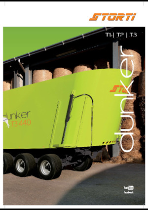 Mješalice za hranu Storti Dunker T3 440