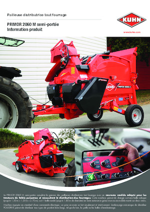 Mješalice za hranu Kuhn Primor 2060 M Semi-Mounted