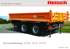 Prikolice s ravnim ležajem Reisch RUTDK-135.LOF