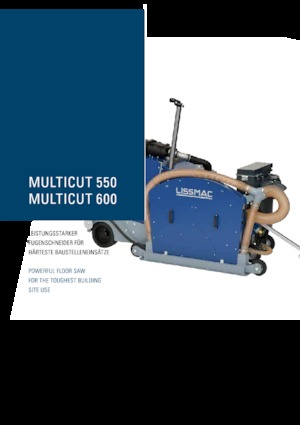 Pile za pod Lissmac Multicut 600 G