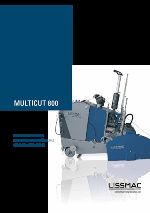 Pile za pod Lissmac Multicut 800 G