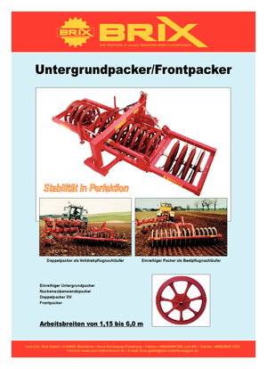 Preklopni kultivatori Brix B 9/90 F