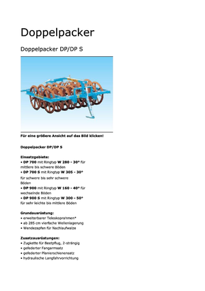Preklopni kultivatori Tigges DP 700 I-130 S