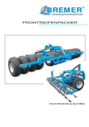 Preklopni kultivatori Bremer RP/B 225