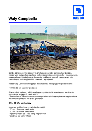 Preklopni kultivatori DAL-BO UP 3,15