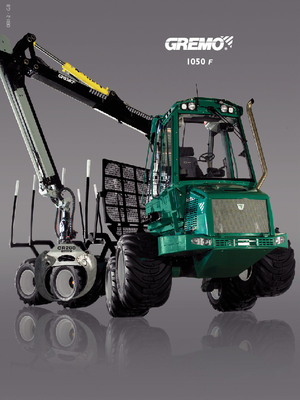 Šumski specijalni traktori Gremo 1050 F