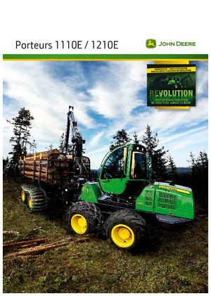 Šumski specijalni traktori John Deere 1110 E