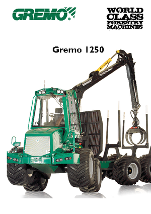 Šumski specijalni traktori Gremo 1250
