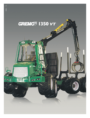 Šumski specijalni traktori Gremo 1350 VT
