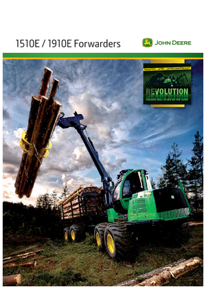 Šumski specijalni traktori John Deere 1910 E