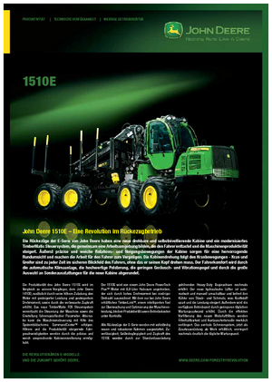 Šumski specijalni traktori John Deere 1510 E