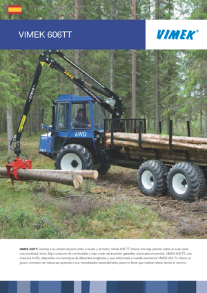 Šumski specijalni traktori Vimek 606 TT