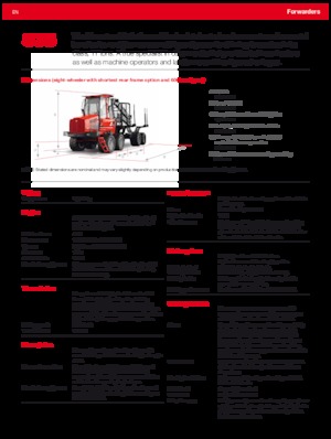 Šumski specijalni traktori Komatsu 835