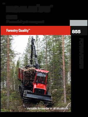 Šumski specijalni traktori Komatsu 855-2