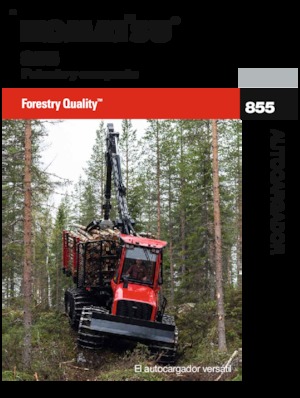 Šumski specijalni traktori Komatsu 855-2