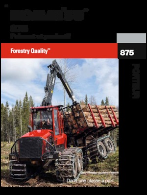 Šumski specijalni traktori Komatsu 875