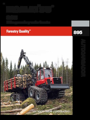 Šumski specijalni traktori Komatsu 895-2