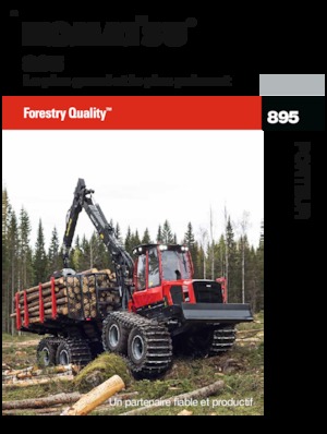 Šumski specijalni traktori Komatsu 895-2