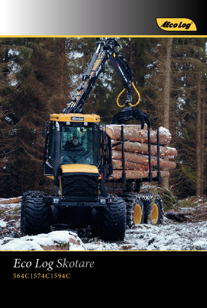 Šumski specijalni traktori EcoLog EcoLog 574 C 6WD