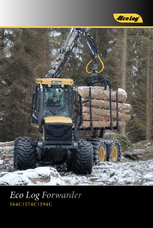 Šumski specijalni traktori EcoLog EcoLog 574 C 6WD