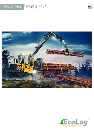 Šumski specijalni traktori EcoLog EcoLog 594 E
