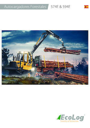Šumski specijalni traktori EcoLog EcoLog 594 E