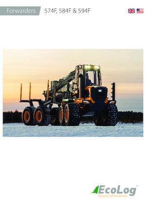 Šumski specijalni traktori EcoLog EcoLog 594 F
