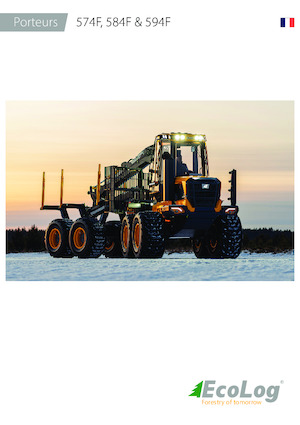 Šumski specijalni traktori EcoLog EcoLog 594 F