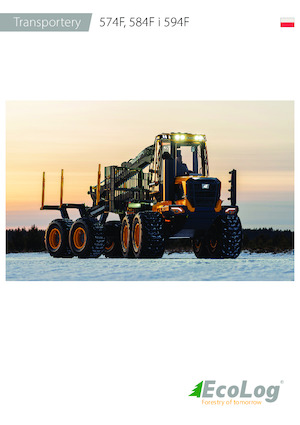Šumski specijalni traktori EcoLog EcoLog 594 F
