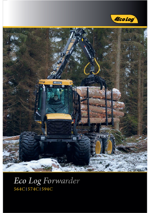 Šumski specijalni traktori EcoLog EcoLog 594 C 8WD