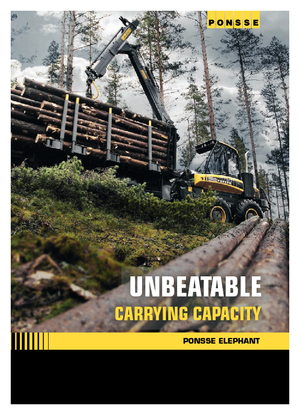 Šumski specijalni traktori Ponsse Elephant