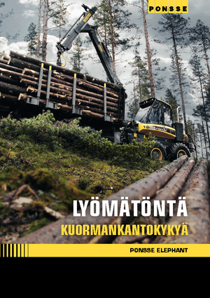 Šumski specijalni traktori Ponsse Elephant