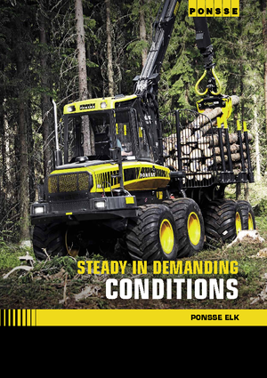 Šumski specijalni traktori Ponsse Elk