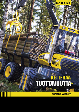 Šumski specijalni traktori Ponsse Wisent