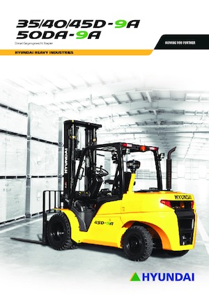 Dizelski viljuškari Hyundai 45 D 9 A