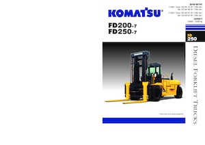 Dizelski viljuškari Komatsu FD200-7