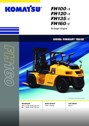 Dizelski viljuškari Komatsu FH160-1