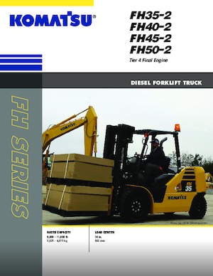 Dizelski viljuškari Komatsu FH50-2