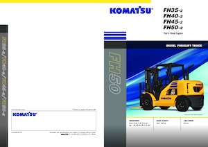 Dizelski viljuškari Komatsu FH45-2