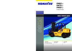Dizelski viljuškari Komatsu FH80-2