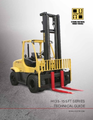 Dizelski viljuškari Hyster H135FT