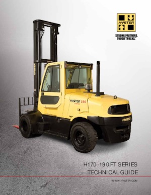 Dizelski viljuškari Hyster H190FT 