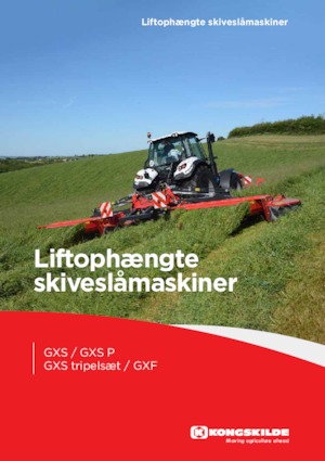 Prednje montirane kosilice - disk s kondicionerom Kongskilde GXF 3605 P