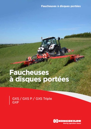 Prednje montirane kosilice - disk s kondicionerom Kongskilde GXF 3605 P